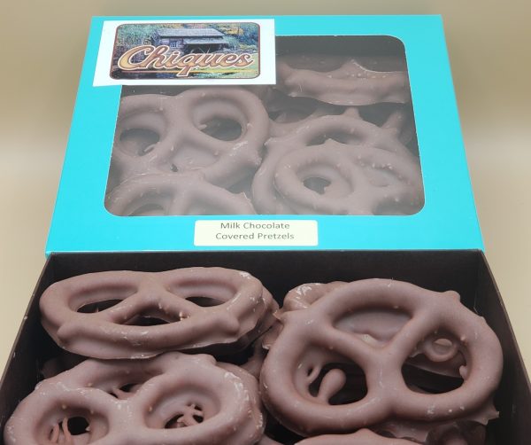 Chiques Chocolate covered Pennsylvania Pretzels